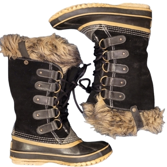 Sorel Joan of Arctic Boots Style# NL1540 Women's Size 6 Insulated Waterproof - Picture 1 of 10